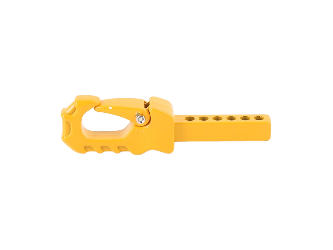 Gancho De Remolque Para Coches Rc Crawler, Enganche De Fácil Control Para Escalas 1/10 Y 1/8 (modelos 4101, 4102 Y 4082), Color Amarillo.