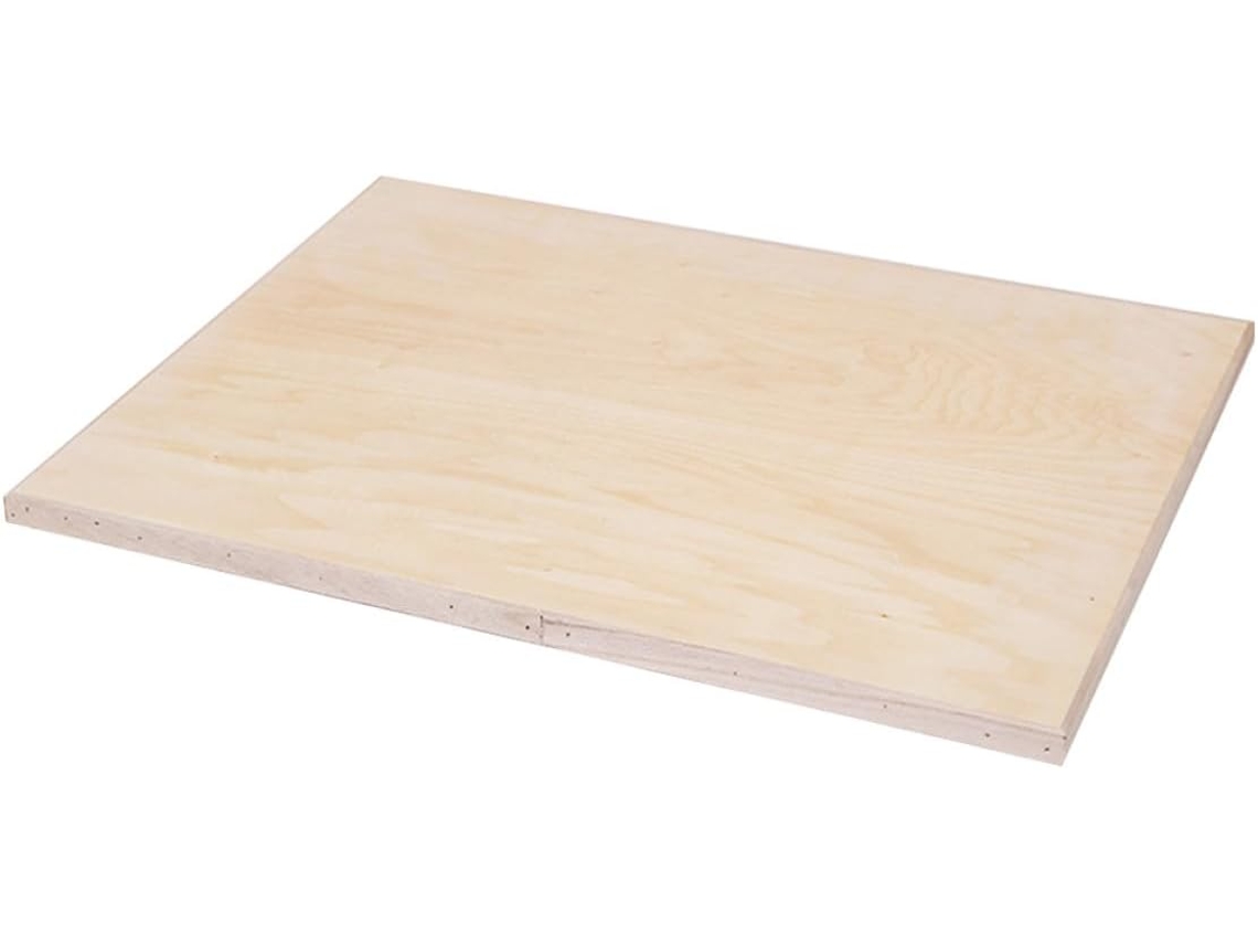 Tablero De Pintura De Madera Maciza De 45 X 30 Cm (17,72 X 11,81 Pulgadas), Tablero De Dibujo Multiusos De Superficie Lisa.
