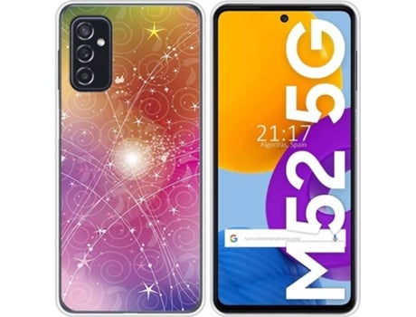 Carcasa Samsung Galaxy M52 5G TUMUNDOSMARTPHONE Abstracto Multicolor