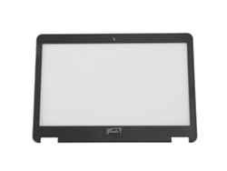 Moldura frontal do LCD para Dell E7440, camada de substituição, anel preto, encaixe perfeito para notebook.