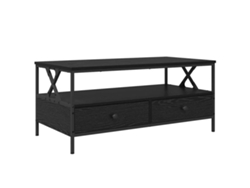 Mesa de centro HARLANV1 de roble negro, 100x51x45 cm