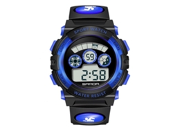 Reloj Deportivo Sanda Unisex Con Pantalla Digital Y Analógica, Luz De Fondo