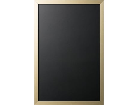 Pizarra BI-OFFICE Gold & Silver Marco Dorado (60x40cm - Magnético: No)