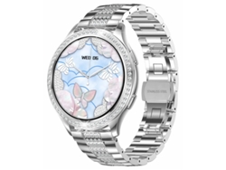 Reloj inteligente para mujer compatible con Android e iOS, realiza y recibe llamadas, con monitor de frecuencia cardíaca y presión arterial 100 modos Bestvite