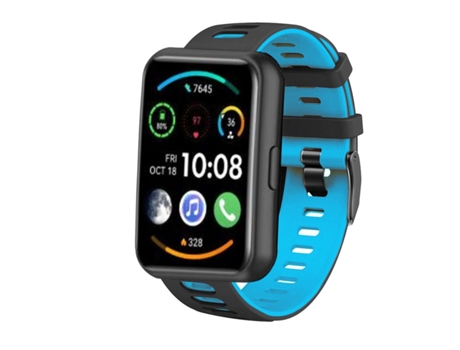 Correa para Huawei Watch Fit 2 Negro y Azul Claro