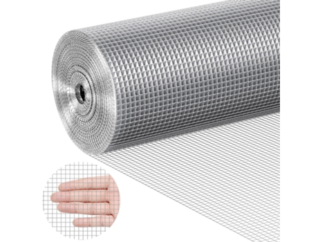 VEVOR Hardware Cloth 1/4inch cercado de alambre de pollo del rollo de malla de alambre de 23 Ga de 48 pulgadas x 100 pies
