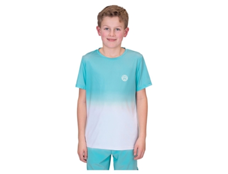 Camiseta de Niño BIDI BADU Crew Gradiant Azul (128 cm)