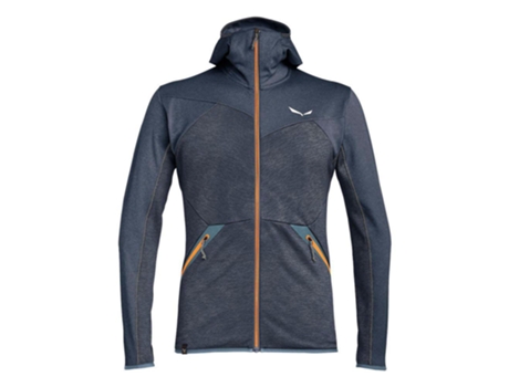 Abrigo Polar para Hombre SALEWA Puez Melange lite Azul para Montaña (XXL)