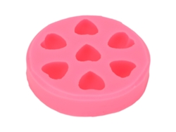 Molde De Silicona Reutilizable Con Forma De Corazón Para Decorar Pasteles Y Chocolates.