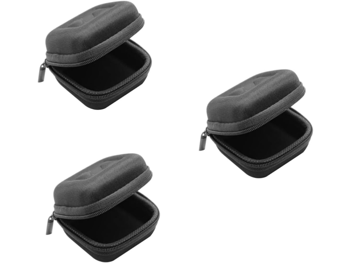 Estuche Para Auriculares De 3 Piezas, Caja De Almacenamiento Portátil Para Auriculares Con
