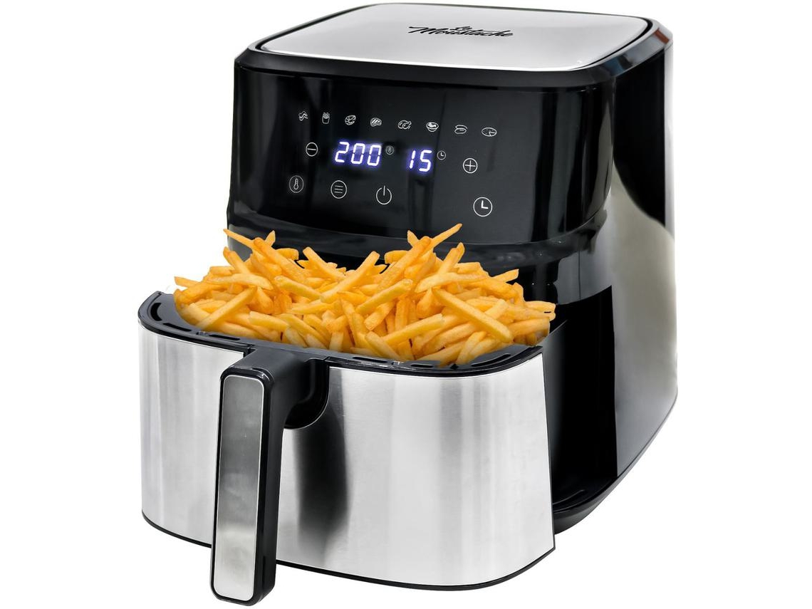 Freidora de Aire LA MOUSTACHE con Cesta Individual ESSENTIAL PLUS 6,5 Litros, 1700 W, EBOOK GRATIS
