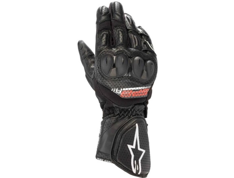 Guantes Unisex ALPINESTARS Sp 8 V3 Air Negro para Motociclismo (M)