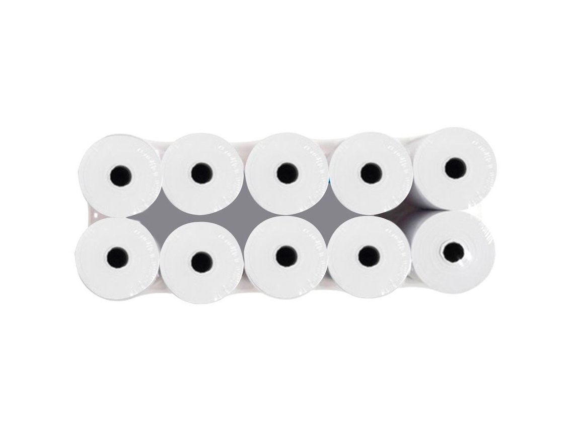 Rollos de Papel para Calculadora y Registro Electra FELIXMANIA (Blanco - 58Mmx65Mm)