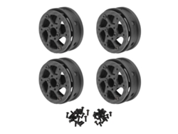 4 Llantas Rc De 1,9 Pulgadas 1/10 Para Scx10 D90 Capra Crawler Ligero De Fibra De Carbono