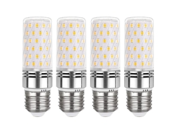 2026altiro-bombilla Led E27 12w Blanco Cálido 3000k 1450lm Equivalente A Halógena De 100w Paquete De 4