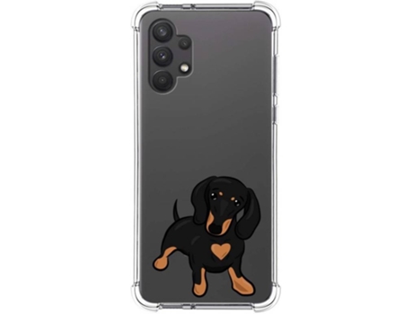 Carcasa Samsung Galaxy A32 4G TUMUNDOSMARTPHONE Dibujos Antigolpes Perros 04 Multicolor