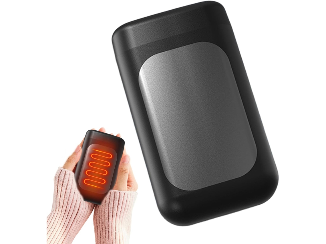 Calentador De Manos Eléctrico Para Caza - 6000 Mah, 3 Niveles De Temperatura Ajustables, Calentador
