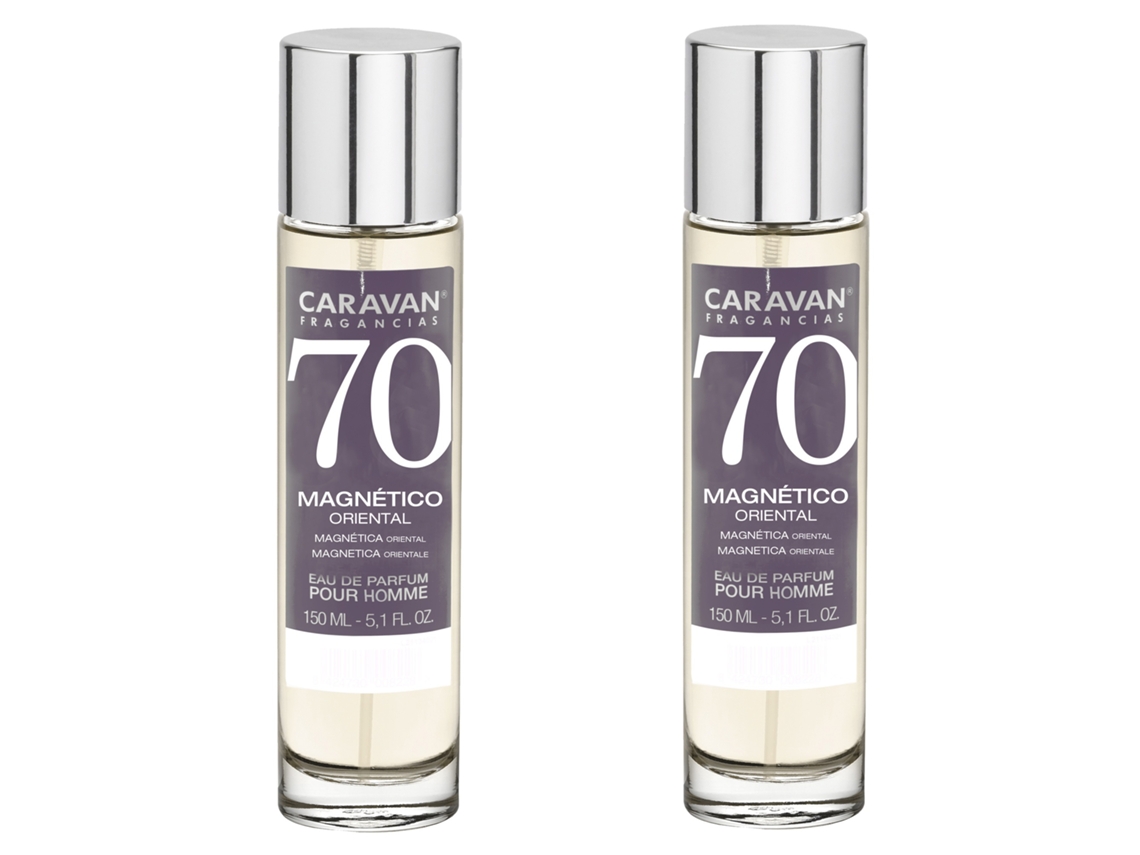 Set de 2 CARAVAN perfume de hombre nº70 - 150ml