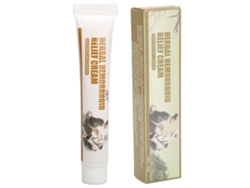 Crema para hemorroides, alivio del dolor y la picazón, crema para fisuras anales con extracto de hierbas, 0.7 oz