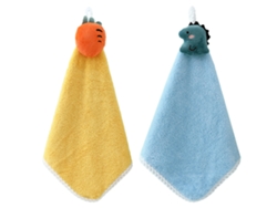2 Trapos De Cocina - Rabanete Estampado Dinosaurios JEIIBRZUI