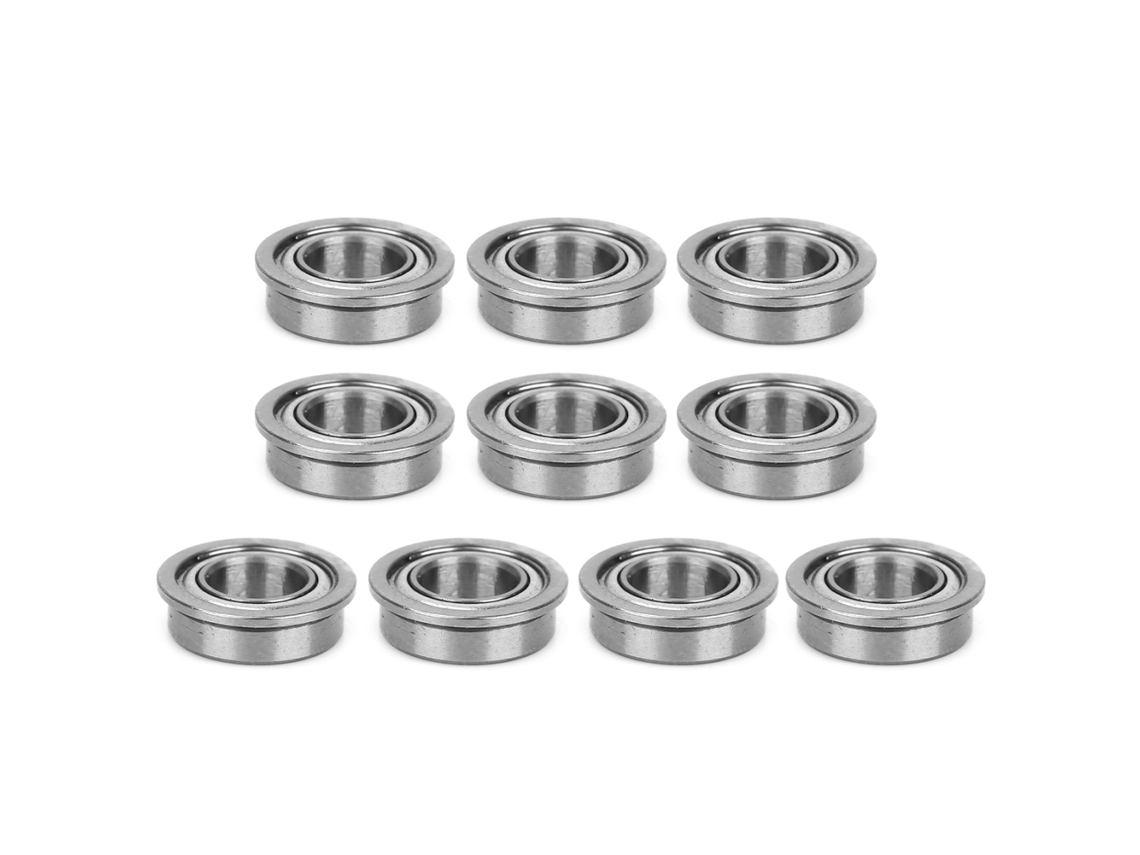 10 Piezas Rodamientos De Bola De Ranura Profunda De Acero Mf95zz 5x9x3mm Sellados Doble Cara