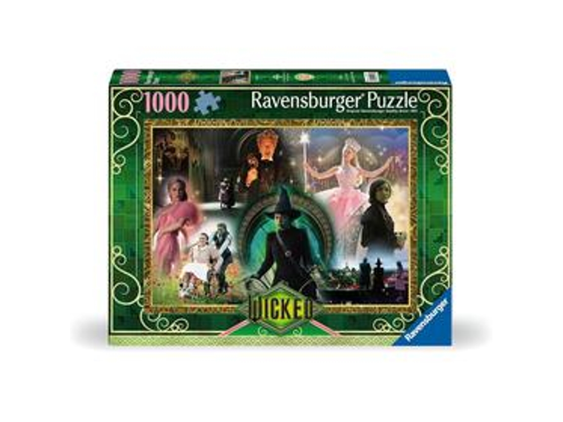 Rompecabezas Ravensburger Wicked - 1000 piezas - Cine y fantasía