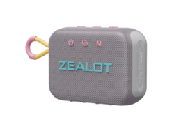 Altavoz Portátil Zealot S75 Bt 5.2 Ipx6 De 10 W Con Sonido Envolvente Para Actividades Al Aire Libre.