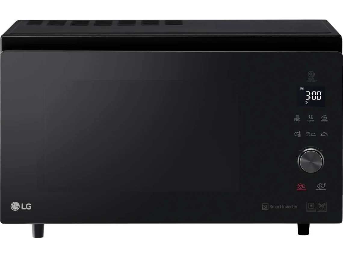 Microondas LG MJ3965BPS (39 L - Convección - Negro)
