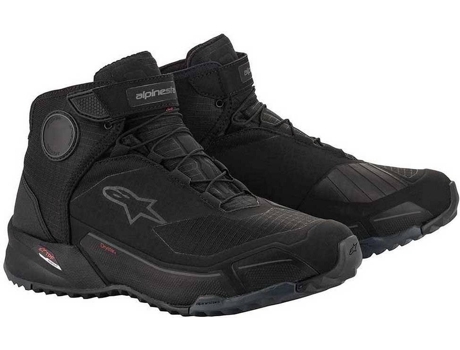 Botas Unisex ALPINESTARS Cr-x Drystar Riding Negro para Motociclismo (EU 41)