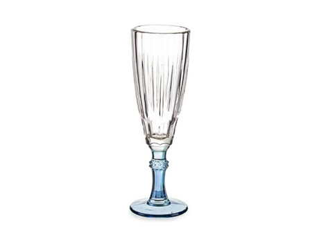 Copa de champán Exotic Cristal Azul (170 ml)
