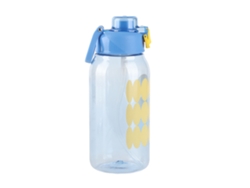 Botella de agua deportiva de plástico de 1000 ml para estudiantes en verano