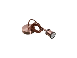 Portalamparas colgante 1M aluminio cable cobre GSC 0705237