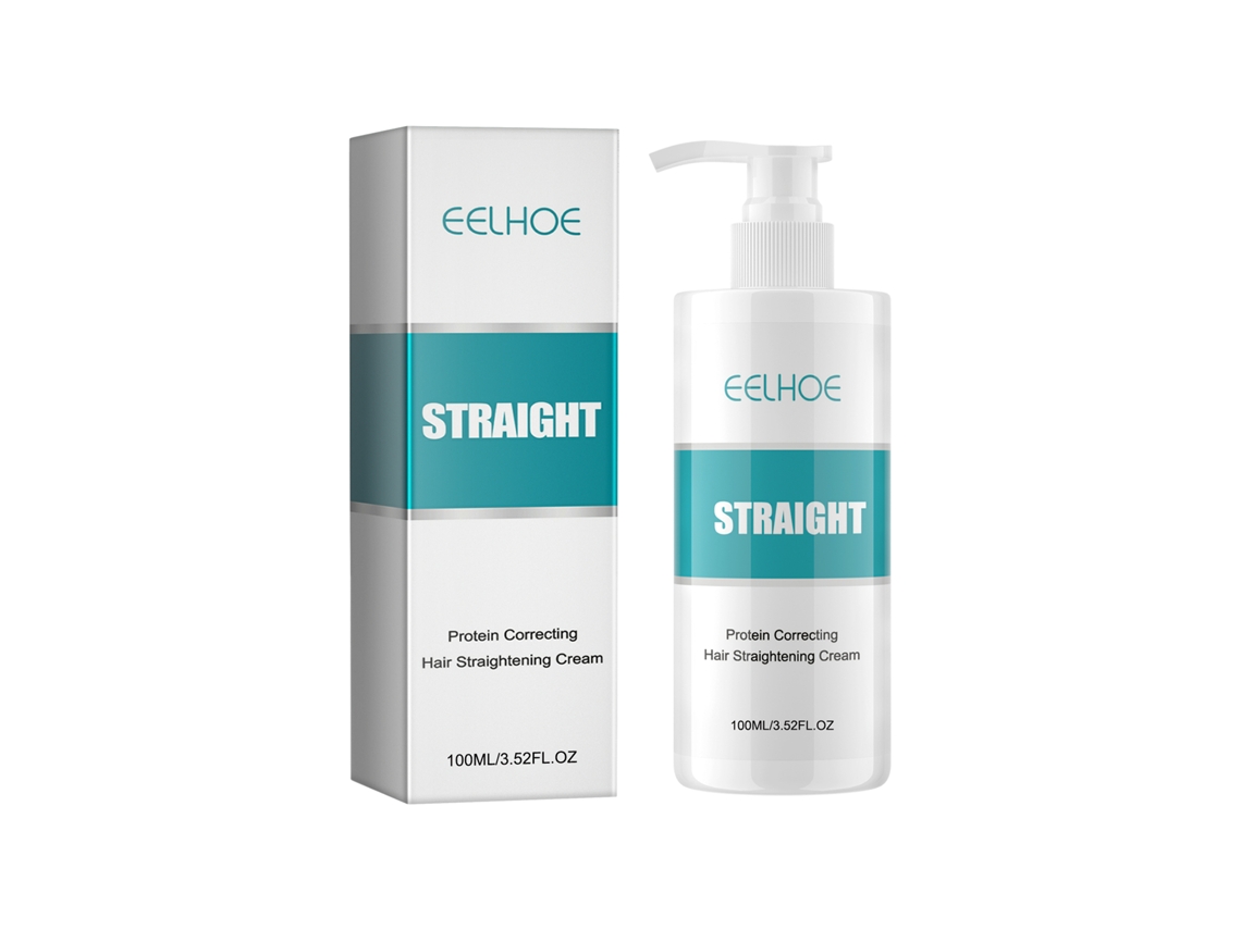 Crema de proteínas Eelhoe suaviza los rizos y repara el cabello.
