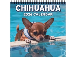 Calendario 2026, planificador mensual con temática de perros, para colgar en la pared durante todo el año, ideal para el dormitorio y para viajes.