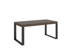Mesa de Comedor ITAMOBY Tecno Premium (90x180/284 - Paneles de Melamina - Nogal)