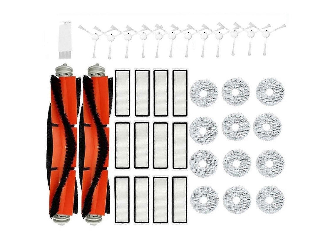 Para robot aspirador S10+ / S10 Plus: cepillo lateral principal, mopas, filtro HEPA, accesorios y repuestos.
