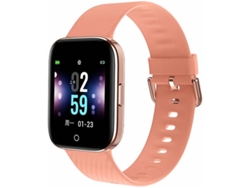 Reloj inteligente Yizhood X2 con monitor de actividad física, frecuencia cardíaca, presión arterial, oxígeno en sangre y sueño (rosa)