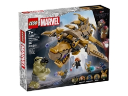LEGO Marvel: Os Vingadores vs. Leviathan – Set com minifiguras de super-heróis, incluindo o Hulk (347 peças)