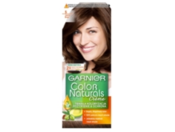 Color Naturals Castaño Claro Tinte Permanente para el Cabello en Crema, Paquete Individual Garnier