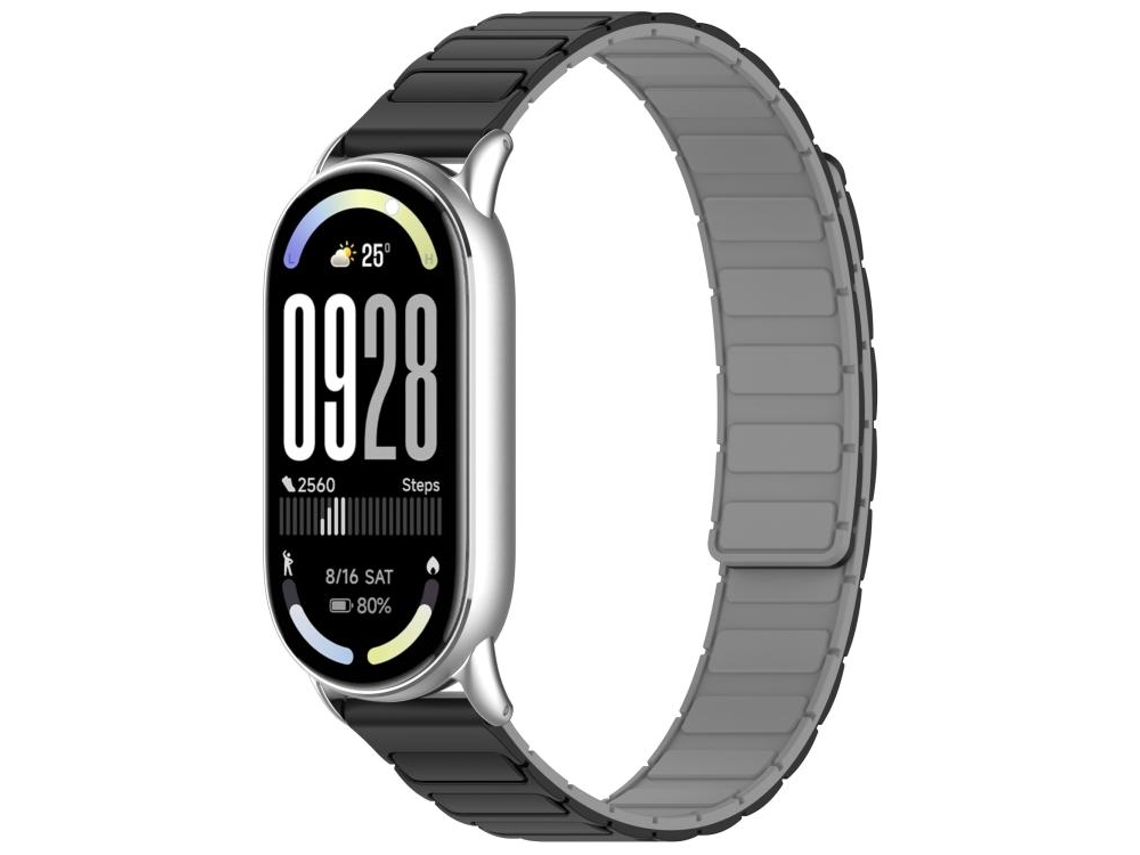 Pulsera para Xiaomi Smart Band 10/9/8 - Silicona magnética - Forma de I