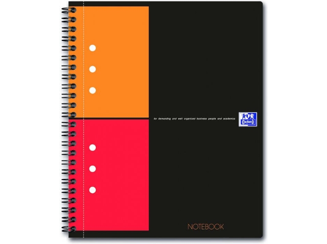 Cuarderno OXFORD (A5 - 21x15x2cm - Multicolor - Cuadriculado)