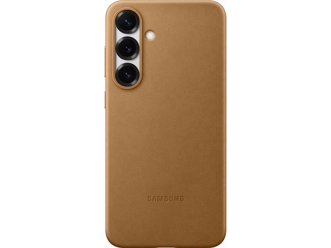 Funda SAMSUNG Galaxy S25 Plus de Piel Vegana (Dorado)