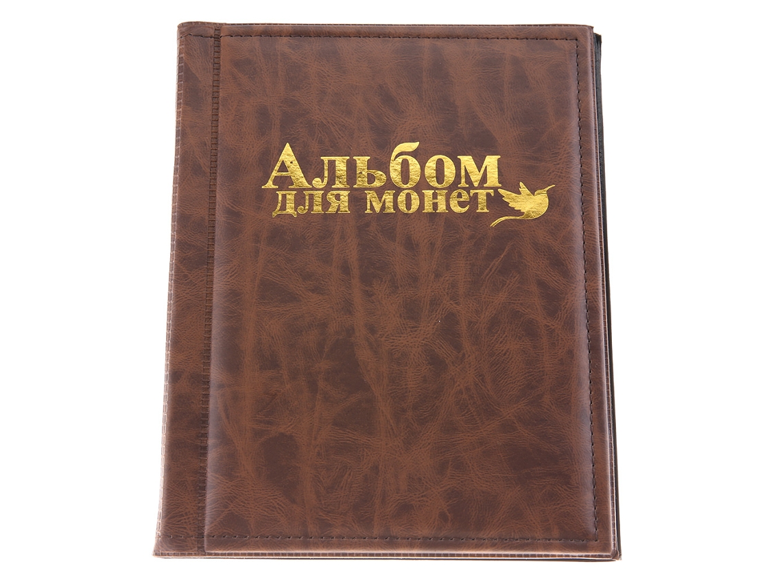 2026-álbum De Monedas Con 250 Bolsillos Y 10 Páginas, Carpeta Para Coleccionar Monedas Mundiales, Color Marrón