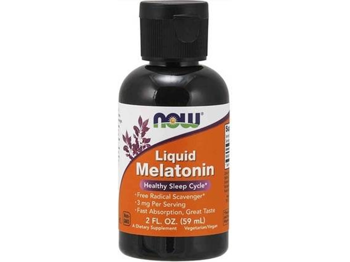 Té NOW Melatonina Líquida (59 ml)
