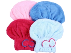 Juego De 4 Gorros Absorbentes De Microfibra Para Secado
