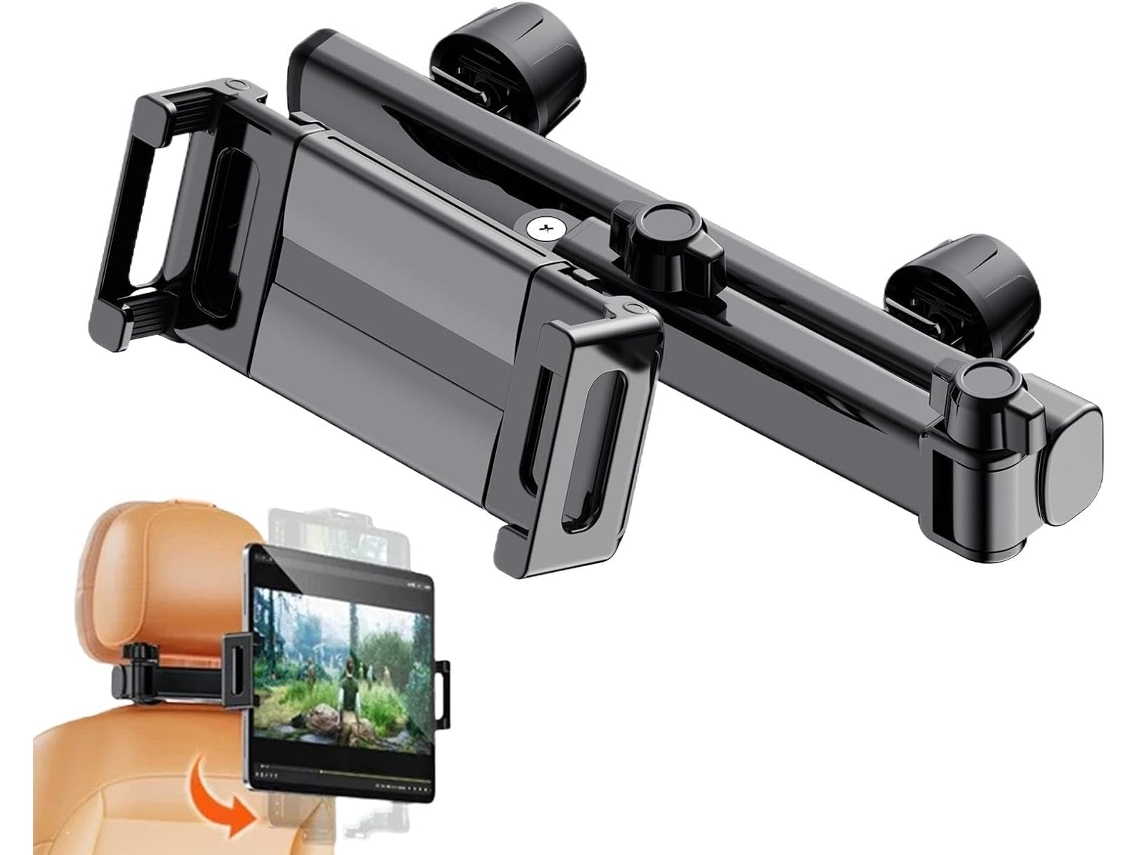 Soporte para tablet para coche - Soporte para reposacabezas para tablets, smartphones, familia, amigos y hogar. SFUSHOS