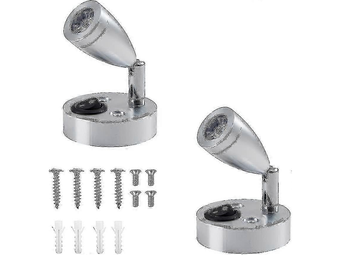Foco de lectura LED de 25 x 26 pulgadas, 2024 W, 12 V, para interior de autocaravana, luz cálida de 1 W para leer junto a la cama. Nostalgia88