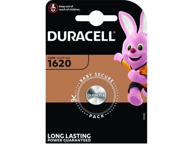 Pila DURACELL ESPECIAL ELECTR 1620 K1