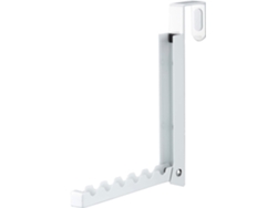 Gancho De Puerta Plegable, Blanco, Para Puertas De Hasta 3,6 Cm De Grosor, Perchero De Puerta