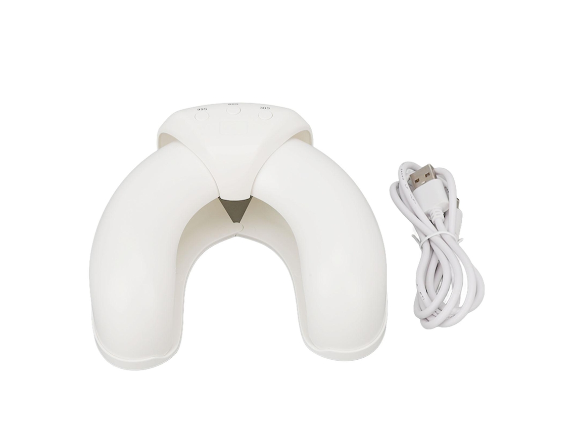 Lámpara de gel UV plegable en forma de U, 3 velocidades ajustables, lámpara de uñas UV LED con 18 chips Ly Ebike